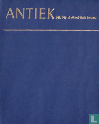 Antiek Verzamelband ANTIEK 1988/1989 drieëntwintigste jaargang - Afbeelding 1