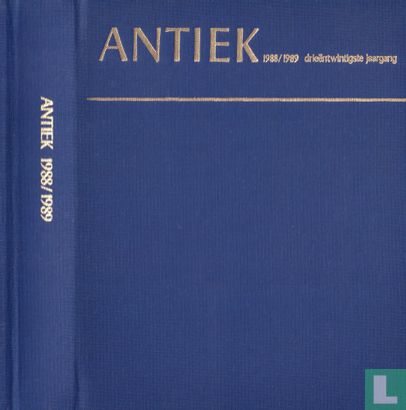 Antiek Verzamelband ANTIEK 1988/1989 drieëntwintigste jaargang - Afbeelding 2