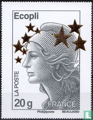 Mariane of Europe (Beaujard type)