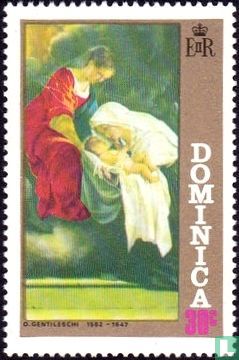Maria met Kind en de heilige Francesca Romana
