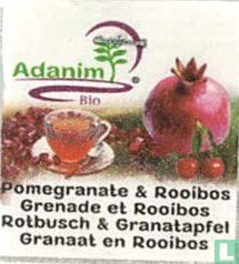 Adanim Bio Pomegranate & rooibos Grenade et Rooibos Rotbusch & Granatapfel Granaat en Rooibos