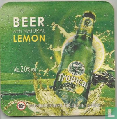 Beer with natural lemon - Image 1