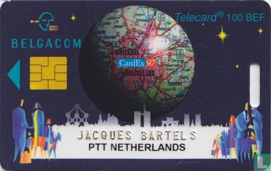 Belgacom CardEx '97 - PTT Netherlands - Afbeelding 1