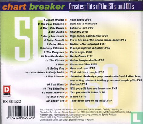 Chart Breaker - Greatest Hits of the 50's and 60's 3 - Image 2