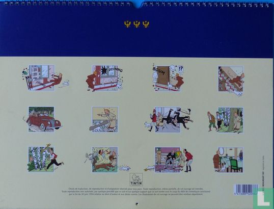 Kuifje kalender 1998 - Image 2