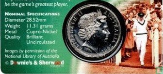 Australië 20 cents 2001 "Sir Donald Bradman" - Afbeelding 3