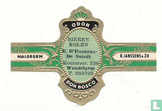 Bieren kolen E. D'Haenens-De Smedt Kouterstr. 236 Wondelgem T. 263705 - Afbeelding 1