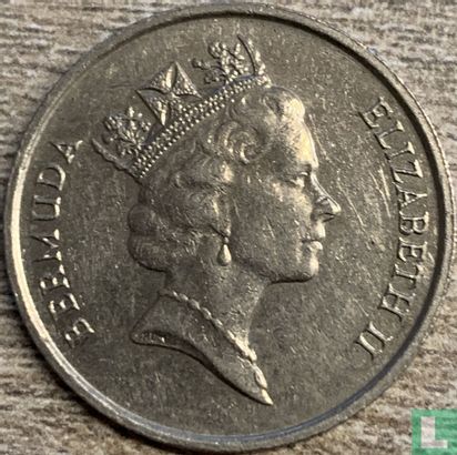 Bermuda 25 cents 1988 - Image 2