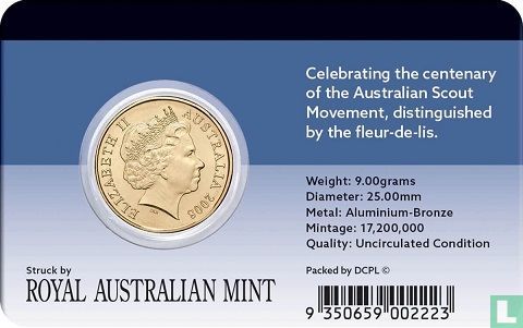 Australië 1 dollar 2008 "Centenary of scouting in Australia" - Afbeelding 3