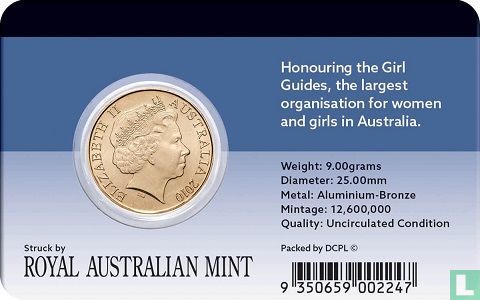 Australie 1 dollar 2010 "Centenary of Girl Guiding" - Image 3