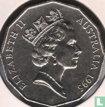 Australia 50 cents 1995 "50th anniversary of the end of World War II" - Image 1