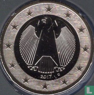 Allemagne 1 euro 2017 (D) - Image 1