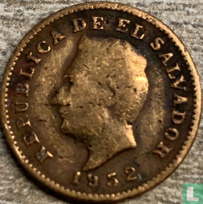 El Salvador 1 centavo 1952 - Afbeelding 1