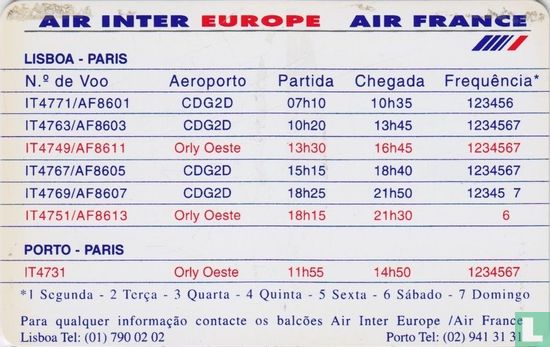 Air Inter Europe  Air France  - Bild 2