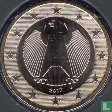 Allemagne 1 euro 2017 (J) - Image 1