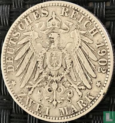 Bavaria 2 mark 1902 - Image 1