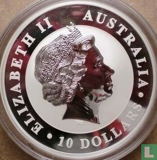 Australië 10 dollars 2014 "Kookaburra" - Afbeelding 2