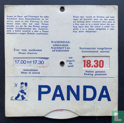Panda stationeercontroleschijf - Image 2