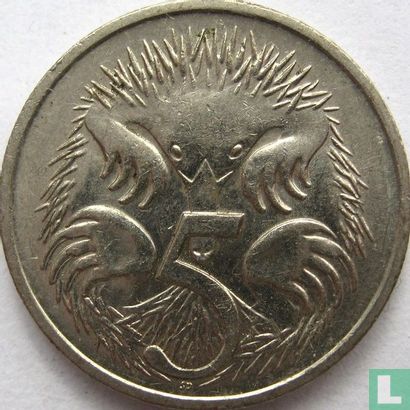 Australie 5 cents 1991 - Image 2