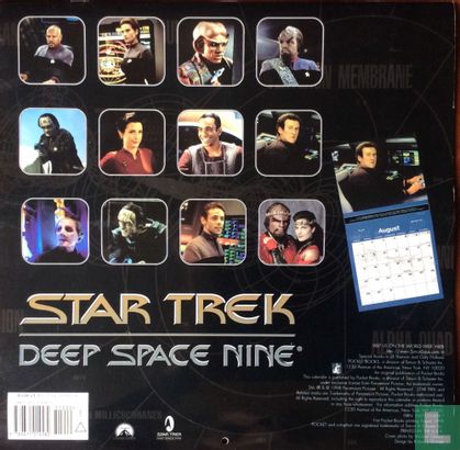 Star Trek Deep Space Nine 1999 calendar - Image 2