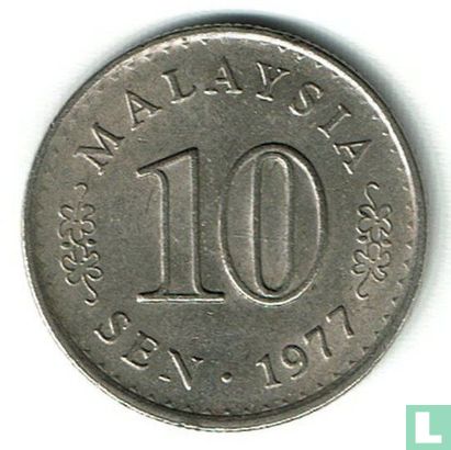 Maleisië 10 sen 1977 - Afbeelding 1
