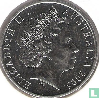 Australia 20 cents 2005 "60th anniversary of the end of World War II" - Image 1
