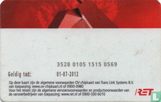 OV-Chipkaart RET Anoniem - Afbeelding 1