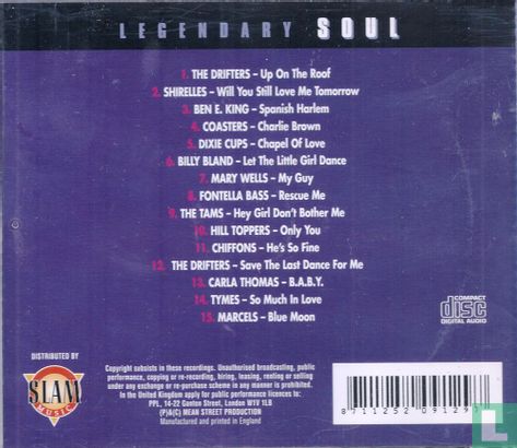 Legendary Soul 15 Unforgettable Soul Tracks - Afbeelding 2