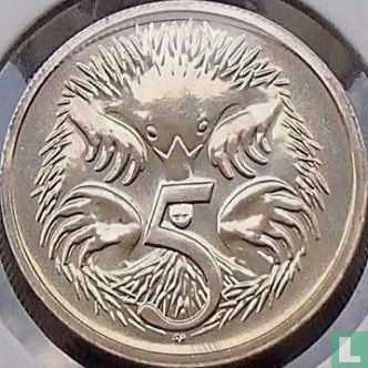 Australië 5 cents 1986 - Afbeelding 2