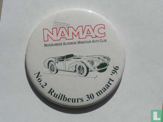 NAMAC (Nederlandse Algemene Miniatuur Auto Club Nr: 2 Ruilbeurs 30 maart 1996 - Image 1