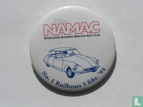 NAMAC (Nederlandse Algemene Miniatuur Auto Club No. 1 Ruilbeurs 5 febr. '94 - Image 1
