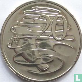 Australie 20 cents 1984 - Image 2