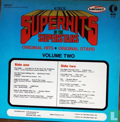 Superhits of the Superstars 2 - Afbeelding 2