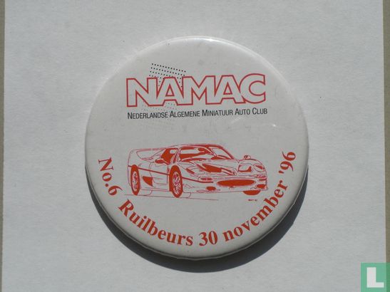 NAMAC (Nederlandse Algemene Miniatuur Auto Club No. 6 Ruilbeurs 30 november '96 - Bild 1