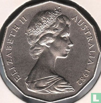 Australië 50 cents 1982 "XII Commonwealth Games in Brisbane" - Afbeelding 1