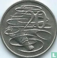 Australien 20 Cent 1983 - Bild 2
