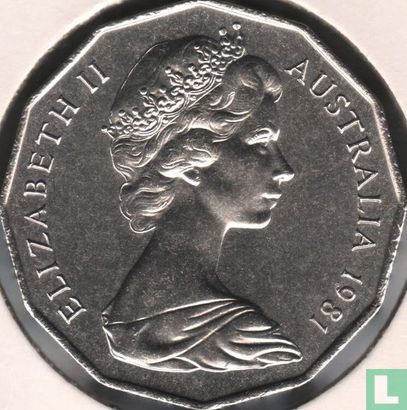 Australia 50 cents 1981 "Marriage of HRH Prince of Wales and Lady Diana Spencer" - Image 1