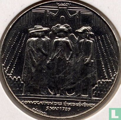 France 1 franc 1989 "Bicentenary of the convocation of the Estates General" - Image 2