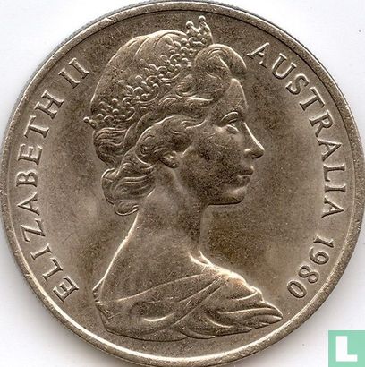 Australie 20 cents 1980 - Image 1