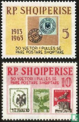 Fiftieth Anniversary of first Stamps