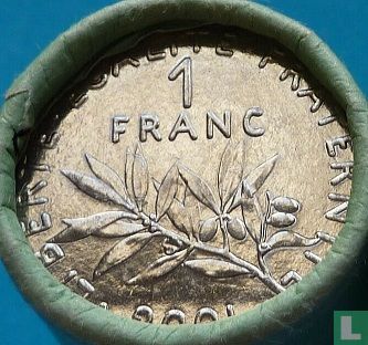 France 1 franc 2001 (rouleau) - Image 1