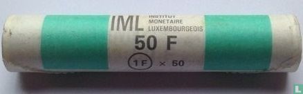 Luxembourg 1 franc 1990 (roll) - Image 3