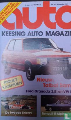 Auto  Keesings magazine 20