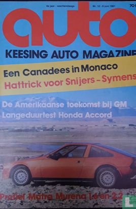 Auto  Keesings magazine 12