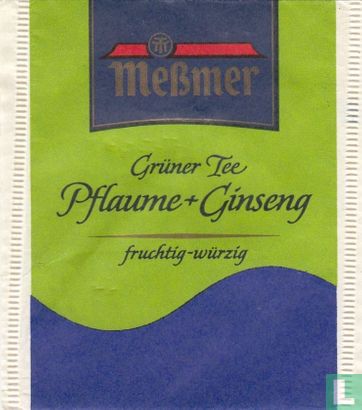Grüner Tee Pflaume + Ginseng - Afbeelding 1