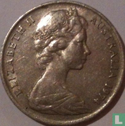 Australië 10 cents 1974 - Afbeelding 1
