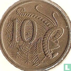 Australie 10 cents 1970 - Image 2