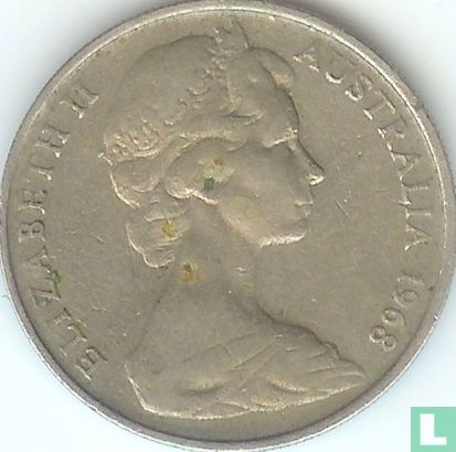 Australia 10 cents 1968 - Image 1
