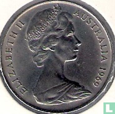 Australie 10 cents 1969 - Image 1
