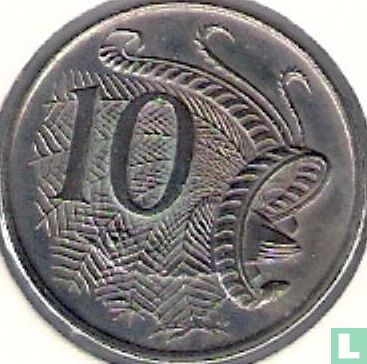 Australie 10 cents 1969 - Image 2